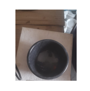 Bol en marbre fabriqué à la main moderne pièce en pierre naturelle de luxe pour la décoration de la table à manger servant une cuisine élégante polyvalente - Product Image 5