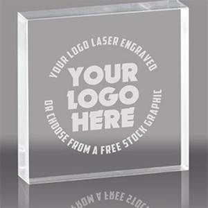 2025 bloc acrylique personnalisé avec solution d'affichage élégante d'impression de logo pour les vitrines - Product Image 3