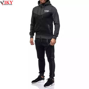 VIKY INDUSTRIES – survêtements de sport avec Logo imprimé personnalisé, survêtement de Fitness avec poches latérales pour hommes - Product Image 3