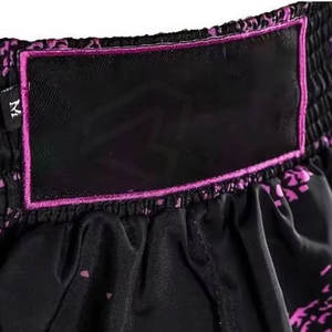 กางเกงขาสั้นสำหรับผู้ชายกางเกง MMA แบบออกแบบได้ตามต้องการกางเกงขาสั้นยืดสำหรับฝึกซ้อมแข่งขันชกมวยและศิลปะการต่อสู้ - Product Image 3