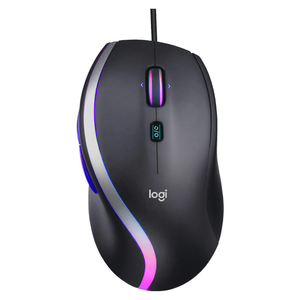 <b>Mouse</b> Business M SERIES M500S Advanced Wired Black e Silver 910 005784 - Product Image 3