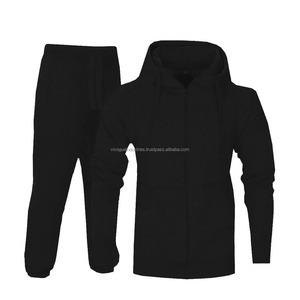Chándal gris personalizado con capucha desgastada Sun Fade ácido lavado conjuntos sudadera sudaderas con capucha Joggers gimnasio peso pesado chándales de invierno - Product Image 4