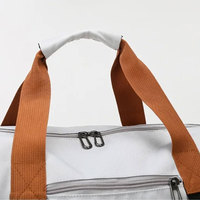 Mochila multifunción personalizada de gran capacidad, bolsa de gimnasio deportiva para hombres y mujeres, bolsa de viaje de lona impermeable para zapatos espaciales, bolsa de lona