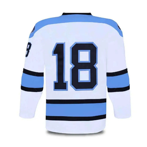 MOQ bajo, pedido de equipo de alta calidad, personalizado, profesional, sublimación completa, camisetas de hockey sobre hielo - Product Image 6