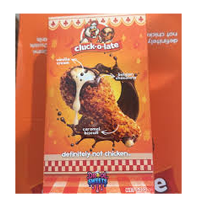 Crispy Cluck Milk Chocolate Chicken Leg 48g Per 100g Energy 2200 Kj 530 Kcal Fat 30g Carbohydrates 59g - Product Image 6