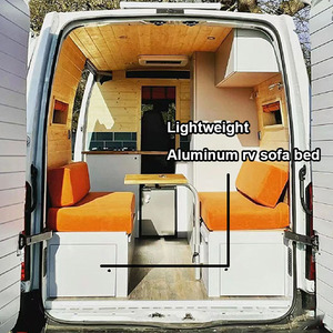 Modern Lightweight Aluminum <strong>Rv</strong> Sofa Bed Waterproof Camping Space Saving Quality <strong>Furniture</strong> for Camper Van <strong>RV</strong> Trailer - Product Image 2