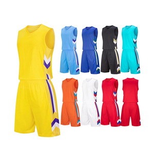 Camisetas de baloncesto personalizadas para hombre, diseño de moda transpirable, parche bordado de equipo, sublimación, ropa de baloncesto, camisa, chaleco para adultos - Product Image 2