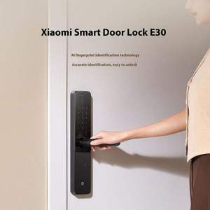 Serrure de porte intelligente originale Xiao mi E30 Star Black 9 modes de déverrouillage, empreinte digitale AI, noyau de serrure de classe C, NFC, Mi Home XMZNMST12LK - Product Image 3