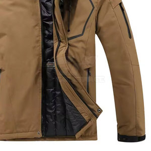 Chaqueta de Esquí de Montaña Personalizada con Capucha y Cremallera, Transpirable, Resistente al Viento, de Secado Rápido, para Hombre - Product Image 5
