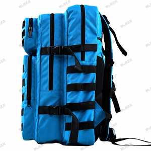 Sac à dos de gymnastique unisexe robuste, durable, imperméable, léger, multi-compartiments, ceintures perlées personnalisables en polyester National - Product Image 3