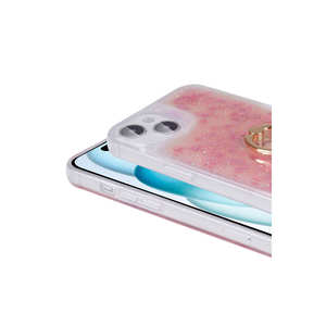 Étui en silicone liquide doré de luxe TKNC Milce pour iPhone 15, coque de protection souple pour les modèles Back & Plus - Product Image 6