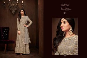 Robe de soirée longue en filet épais, vêtement de mariage, de styliste, de travail, de cordage, de fête, de style indien, à bas prix - Product Image 2