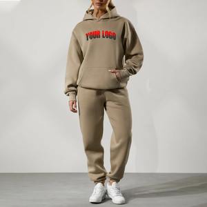 Conjunto Deportivo Europeo de Moda para Niñas, Chaqueta Holgada de Poliéster Grueso para Entrenamiento y Jogging al Aire Libre - Product Image 1