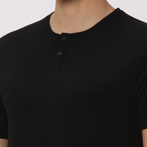 T-shirts imprimés de gym avec logo personnalisé pour hommes, respirant, col 100% coton, meilleur prix, T-shirt vierge surdimensionné pour l'entraînement musculaire et le fitness - Product Image 3