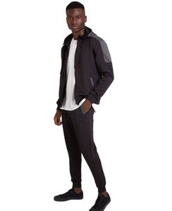 Veste matelassée d'hiver personnalisée pour homme, en toile respirante, col en V, logo frontal sur mesure, haute qualité, fabrication en gros - Product Image 1