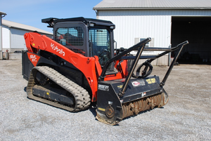 รถตักล้อยางขนาดเล็ก Kubota SVL97-2 ปี 2023 พร้อมอุปกรณ์บดไม้ พร้อมจัดส่ง - Product Image 2