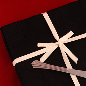 Serviettes de table 100% coton de haute qualité serviette unie tissée jaune réutilisable pour l'utilisation d'avion de mariage moderne-pour les restaurants hôtels - Product Image 1