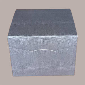 Caja de regalo de cartón gráfico de café de 5 uds para soporte de Panettone de 1kg suministros de vacaciones de Navidad con cables de 245x245H180mm - Product Image 4