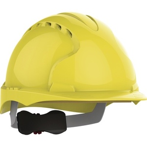 EVO3-Revolution Paquete de 6 Cascos de Seguridad EN 397 JSP Amarillos de Polietileno para Fitness - Product Image 1