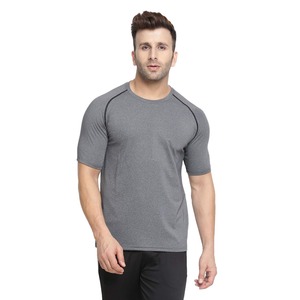 Ropa Deportiva atlética personalizada para hombre, ropa de compresión para gimnasio, Fitness muscular, cuello redondo, drifit para gimnasio, venta al por mayor - Product Image 1