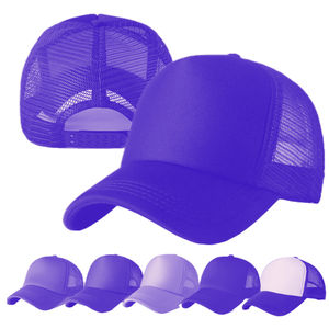 Chapeaux de camionneur élastiques à 6 panneaux avec broderie 3D personnalisée Casquettes de baseball pour hommes Casquette ajustée avec logo vierge pour l'extérieur - Product Image 6