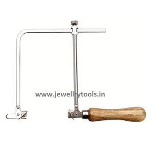 Marco de Sierra de Mano Ajustable con Cuchillas, Herramienta para Trabajar Joyas y Cortar Metal - Product Image 2