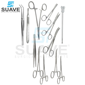 Le meilleur matériel de haute qualité utilise un nouvel ensemble d'instruments de chirurgie plastique avec impression de logo personnalisé par SUAVE SURGICAL INSTRUMENTS - Product Image 4