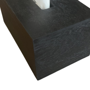 Boîte à mouchoirs en bois, boîte à mouchoirs décorative en bois pour la maison, l'hôtel, le bureau, un mariage - Product Image 5