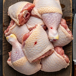 Muslos de Pollo Congelados Premium Sin Hueso, Enteros, IQF, Halal, Listos para Cocinar, Carne para Servicios de Alimentación y Exportación - Product Image 2