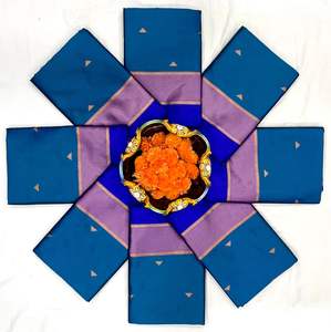 ผ้าแจ็คการ์ดผ้าแพรลายลูกไม้สวยงามออกแบบใหม่ล่าสุดสำหรับงานทั่วส่าหรีสไตล์บอลลีวูดผ้าไหมจอร์เจียเซตต์ในโอกาสพิเศษ - Product Image 5