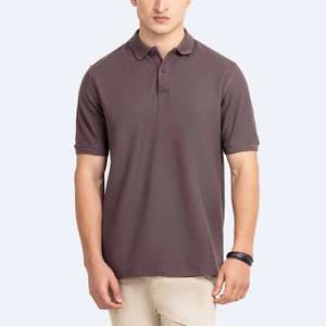 Venta al por mayor de los hombres de gama alta impresa para la camisa de polo 100% poliéster transpirable verano deportes camiseta de negocios Casual - Product Image 1