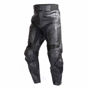 <b>Men's</b> Genuine <b>Leather</b> Windproof Plus Size Custom Winter Protective Motorcycle Riding Breathable Anti-UV <b>Trousers</b> - Product Image 2