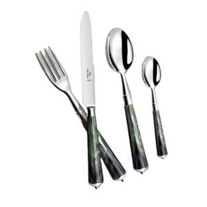 Cuillère de mariage élégante en acier inoxydable à manche en résine de l'Inde idéale pour les ustensiles de cuisine, la vaisselle et les accessoires d'hôtel - Product Image 1