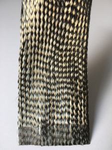 Gaine en fibre de carbone ignifuge, conductrice à haute température, blindage anti-interférences, protection des câbles - Product Image 5