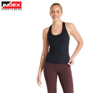 Custom Embroidery logo Y2k Vintage Casual Women Tracksuit Basic <b>Knit</b> Rib Summer Vest Sleeveless Tshirt <b>Lady</b> Women Crop <b>tank</b> <b>Top</b> - Product Image 3