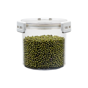 HOKORI 6593 Récipient rond de stockage d'aliments secs de 800ml avec couvercle bocal en plastique hermétique pour l'organisation de la cuisine - Product Image 4