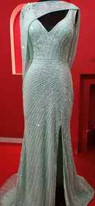 Nouvelle Arrivée Robe De Mariage Broderie Bling Perlé Cristal Strass Corsage Applique Patches Robe Perlée Robe à Bas Prix - Product Image 4