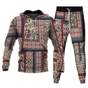Otoño Halloween 3D Impreso Sudadera con capucha Traje Hombres Sudaderas Pantalones de chándal Moda informal Conjunto de chándal de dos piezas Ropa de hombre - Product Image 6