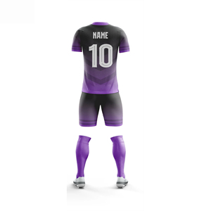 Ensemble série OEM impression par sublimation au design personnalisé pour hommes, nouveaux kits complets de football avec Team Club 100% polyester pour l'entraînement - Product Image 5