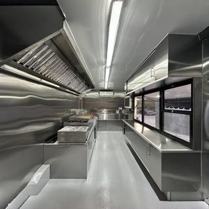 Rimorchio Mobile per Cucina su Misura con Stazione Gelati, Costruzione in Acciaio Inossidabile per Food Truck e <span class=keywords><strong>Ristoranti</strong></span> - Product Image 5