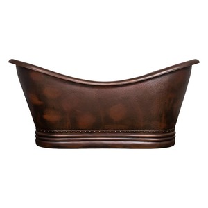 Bañera de cobre de estilo antiguo de alta calidad, accesorio de baño moderno con acabado elegante a precio mayorista - Product Image 1