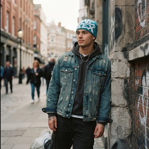 Graphic Knit Beanie Hat Unisex <b>Winter</b> <b>Cap</b> Streetwear Headwear Custom Wholesale OEM Factory Premium Beanie Hat - Product Image 3