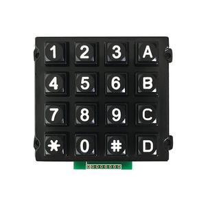 <span class=keywords><strong>Keypad</strong></span> Matriks 4x4/<span class=keywords><strong>Keypad</strong></span> Mesin Penjual Otomatis Khusus/Keyboard Numerik Logam-B512 - Product Image 1