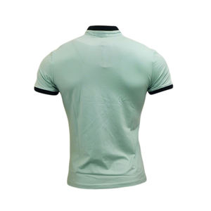 Polo transpirable de alta calidad Unisex liso en blanco logotipo personalizado bordado polos de hombre - Product Image 3