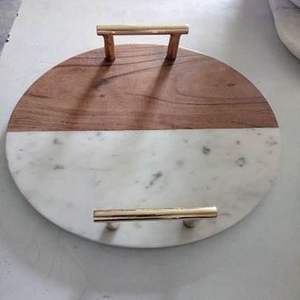 Plateau de service alimentaire Design fantastique Plateau de service thé café couleur au prix le plus bas - Product Image 3