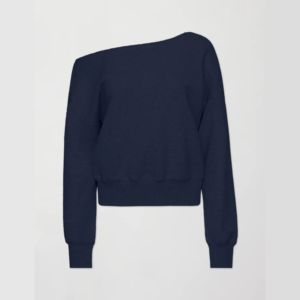 Sudaderas con hombros descubiertos para mujer, jersey de felpa francesa con estampado personalizado, camisetas informales de manga larga, camisetas deportivas 6XL de EE. UU. - Product Image 4