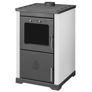 เตาผิง DK-25 Dorello Soba แบบใช้เชื้อเพลิงแข็งมีระบบทำความร้อนใต้พื้นและคุณสมบัติน้ำร้อน - Product Image 3