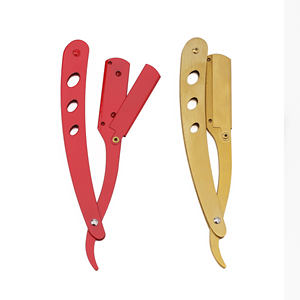 Fabricante de maquinilla de afeitar plegable de acero inoxidable con logotipo personalizado - Product Image 6