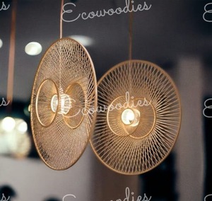 ตะกร้าหวายจากไม้ไผ่ทำด้วยมือดีไซน์ศิลปะใช้สำหรับห้องนั่งเล่นห้องรับประทานอาหารและทางเดิน - Product Image 4