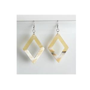 Pendientes de cuerno modernos para mujer Nueva moda Estilo animal Joyería de moda India Técnica pulida ¡Gran valor! ARTESANÍA JAVED - Product Image 5